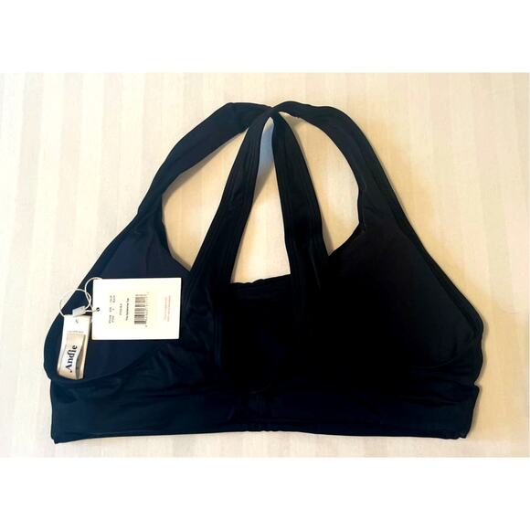 ANDIE Swim - The Caledonia Top - Black - Size S - NWT - Picture 4 of 6